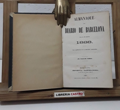 Almanaque del Diario de Barcelona. Año 1888 - Varios
