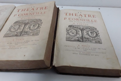 Le Theatre de P. Corneille (II Tomos) - P. Corneille