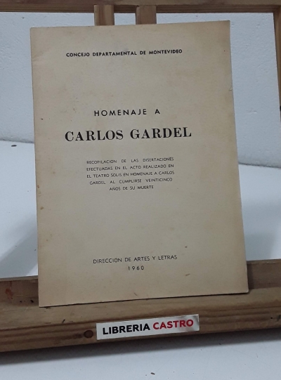 Homenaje a Carlos Gardel - Varios.