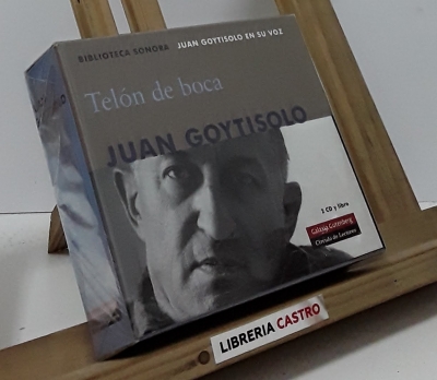 Telón de boca. (2 CD y libro) - Juan Goytisolo