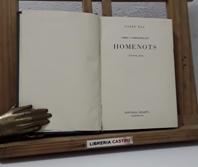 Homenots. Obres Completes XVI - Josep Pla