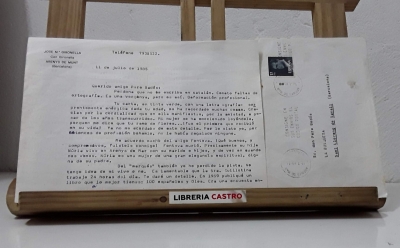 Carta mecanografiada de José Mª Gironella a su amigo Pere Badós. 11 de julio de 1985 - José Mª Gironella