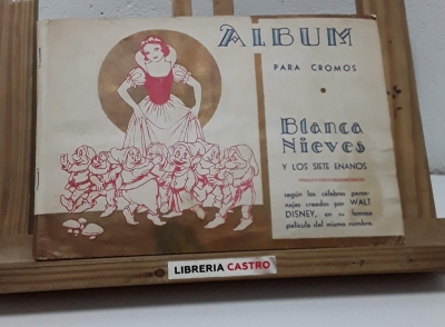 Album para cromos. Blanca Nieves y los Siete Enanitos. Album de 216 cromos - Walt Disney