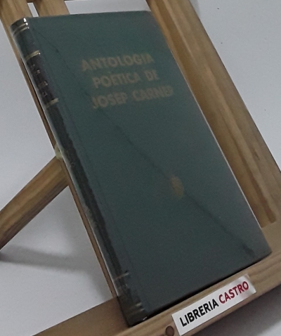 Antologia poètica de Josep Carner - Josep Carner