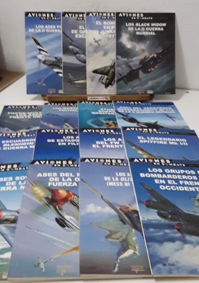 Aviones en combate. Ases y leyendas (XV tomos) - Varios