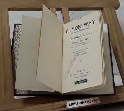 El Montseny. Guía monografica de la regió - Eduard Vidal i Riba