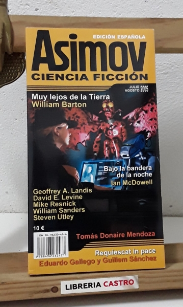 Edición española Asimov Ciencia Ficción nº19 Julio-Agosto 2005 - Varios