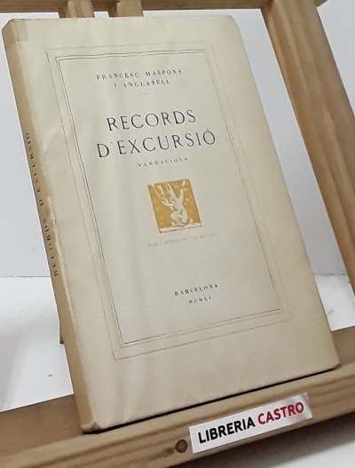 Records d´Excursió (edició numerada) - Francesc Maspons i Anglasell