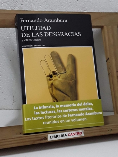 Utilidad de las desgracias y otros textos - Fernando Aramburu