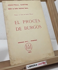 El procés de Burgos - Jean Paul Sartre