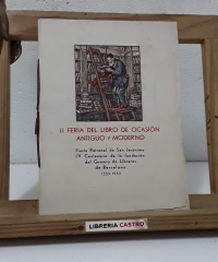 II Feria del libro de ocasión antiguo y moderno (Numerado) - Un Viejo Librero