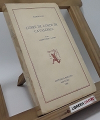 Llibre de l´orde de cavalleria - Ramon Llull