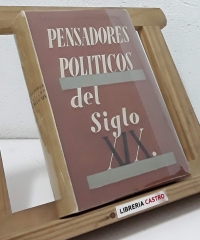 Pensadores políticos del siglo XIX - Francisco Gutierrez Lasanta