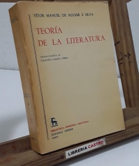 Teoría de la literatura - Víctor Manuel de Aguiar e Silva