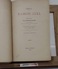 Obras (II Toms en un Volum) - Ramon Llull