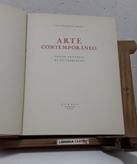 Arte Contemporáneo. Origen universal de sus tendencias - Juan Eduardo Cirlot