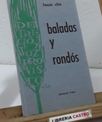 Baladas y rondós (Firmado por la traductora) - François Villón