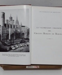 Publicación del Ayuntamiento de Barcelona, sobre sus murallas, calles, barrios, edificios, jardines y monumentos - Varios