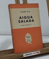 Aigua salada (bodegó amb peixos) - Josep Pla