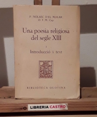 Una poesia religiosa del segle XIII. I, Introducció i text - P. Nolasc d'El Molar, O.F.M. Cap.