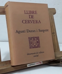 Llibre de Cervera - Agustí Duran i Sanpere.
