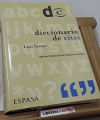 Diccionario de citas - Luis Señor