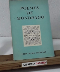 Poemes de Mondragó - Josep Maria Llompart
