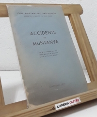 Accidents de Muntanya - Club Muntanyenc Barcelonès