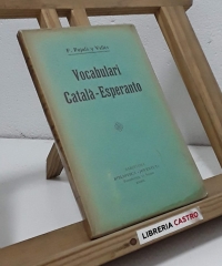 Vocabulari Català-Esperanto - F. Pujulà y Vallès