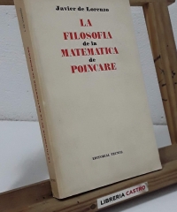 La filosofía de la matemática de Jules Henri Poincare (Dedicado por el autor) - Javier de Lorenzo