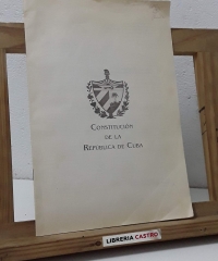 Constitución de la República de Cuba - Varios