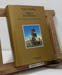 Obra en prosa - Jorge Guillén