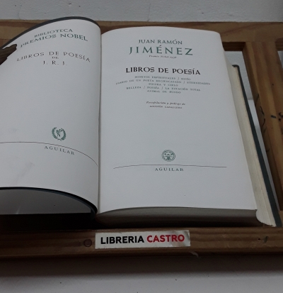Libros de Poesía - Juan Ramón Jiménez